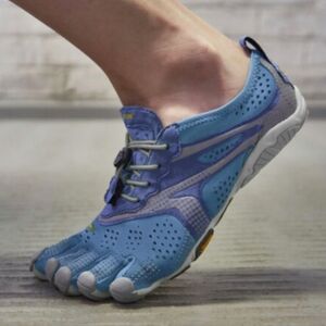 Vibram Blue Five-Finger Shoes V Run Size 9.5